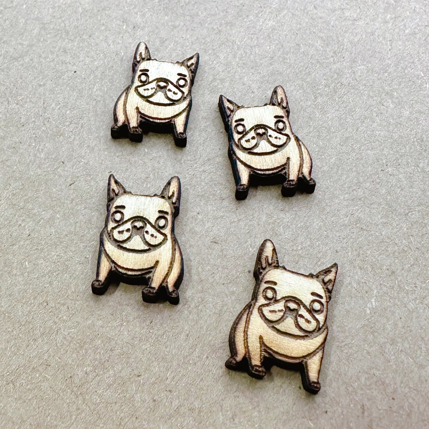 French Bulldog Wood Blanks