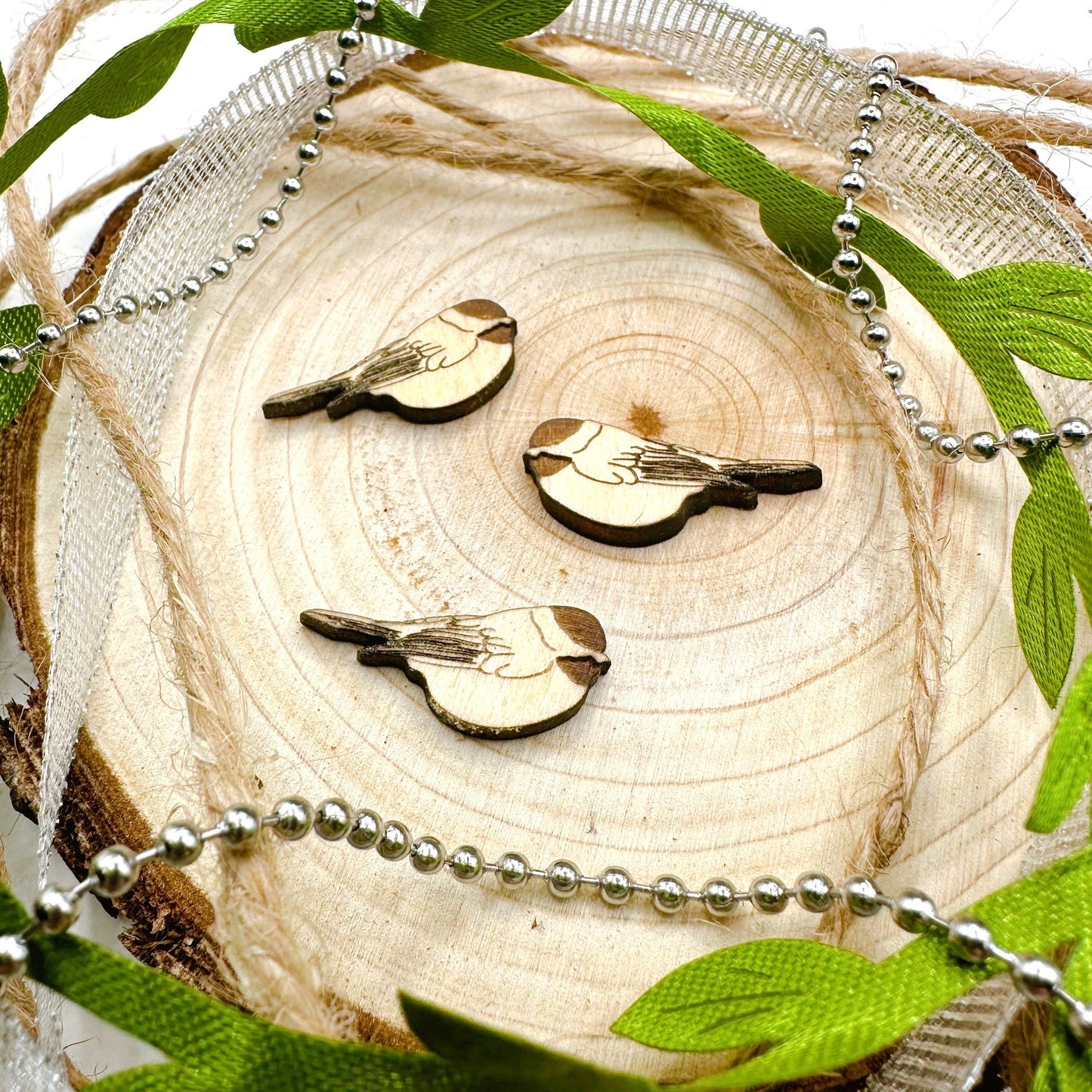 Chickadee Songbird Wood Blanks